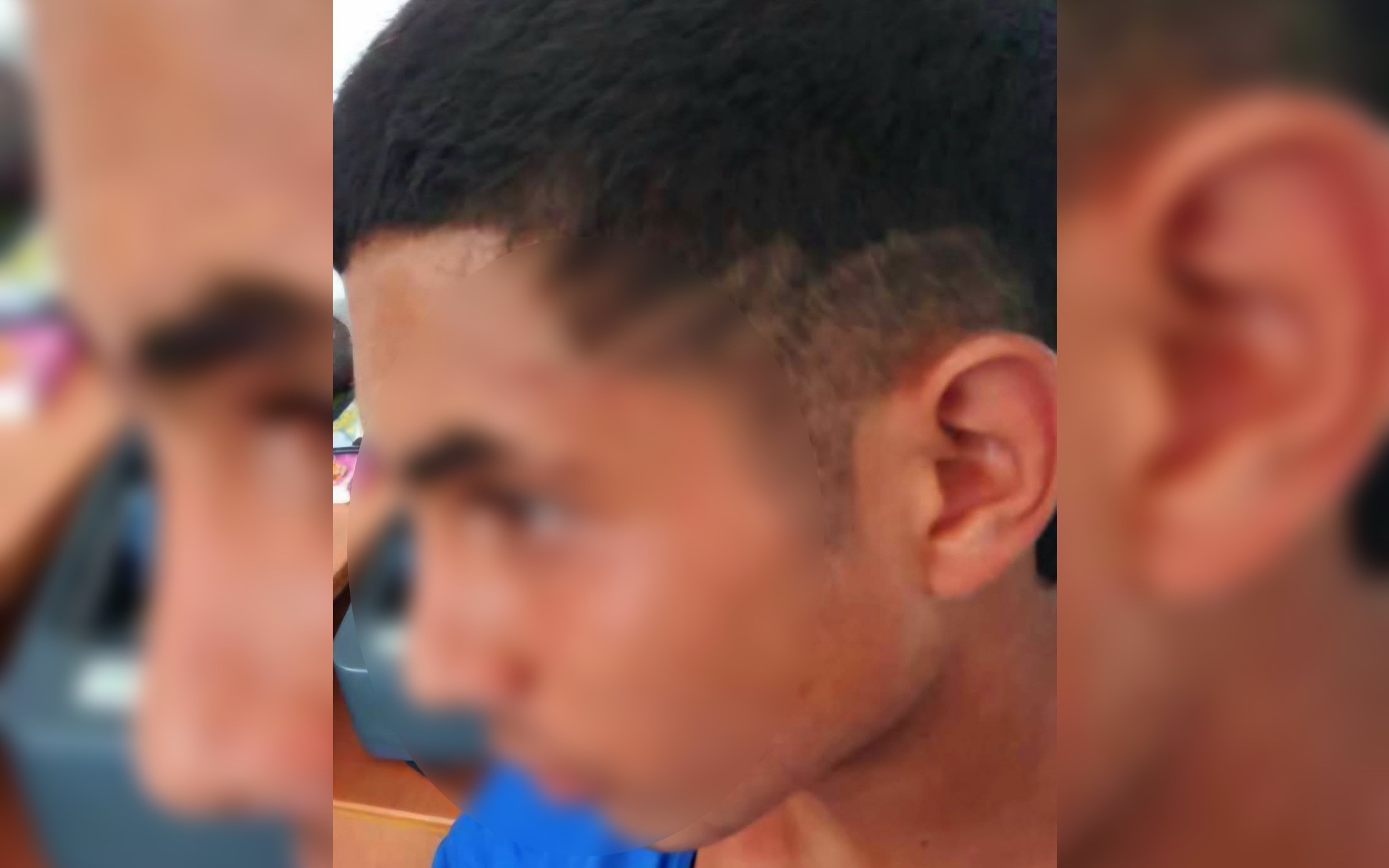 Detención arbitraria de Alex Javier Hernández González, un adolescente de 13 años.