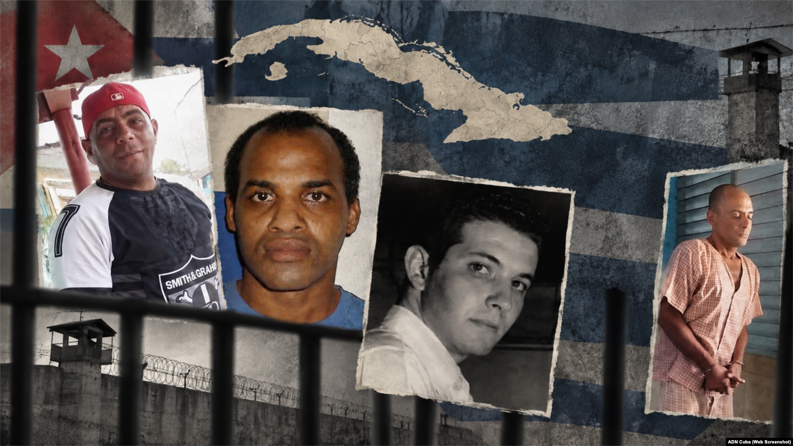 Muertes por huelga de hambre en prisiones cubanas.