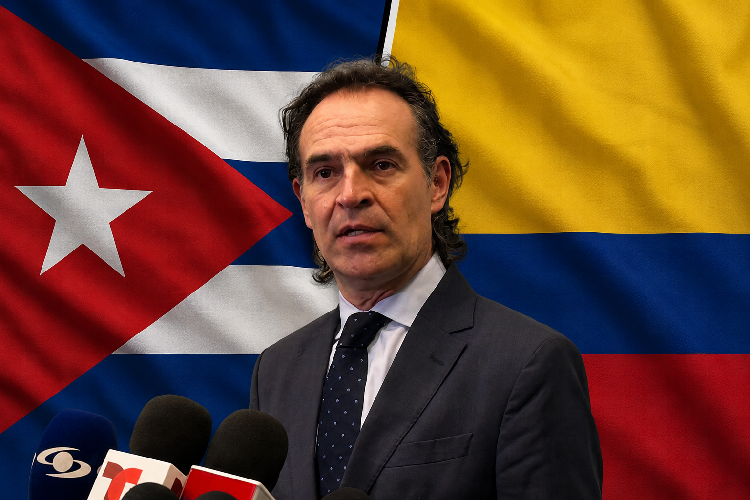 Alcalde de Medellín acusa al régimen cubano de proteger “criminales” y pide que Cuba sea liberada.