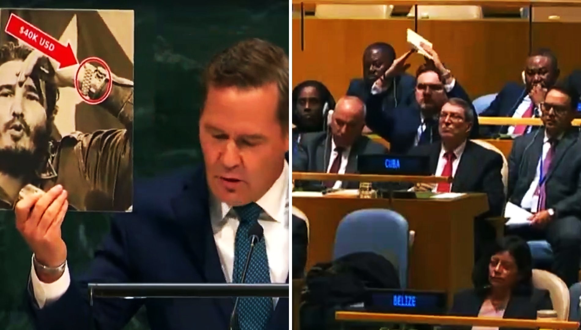La delegación cubana estalla a gritos y golpes en la mesa ante las críticas de Mike Waltz