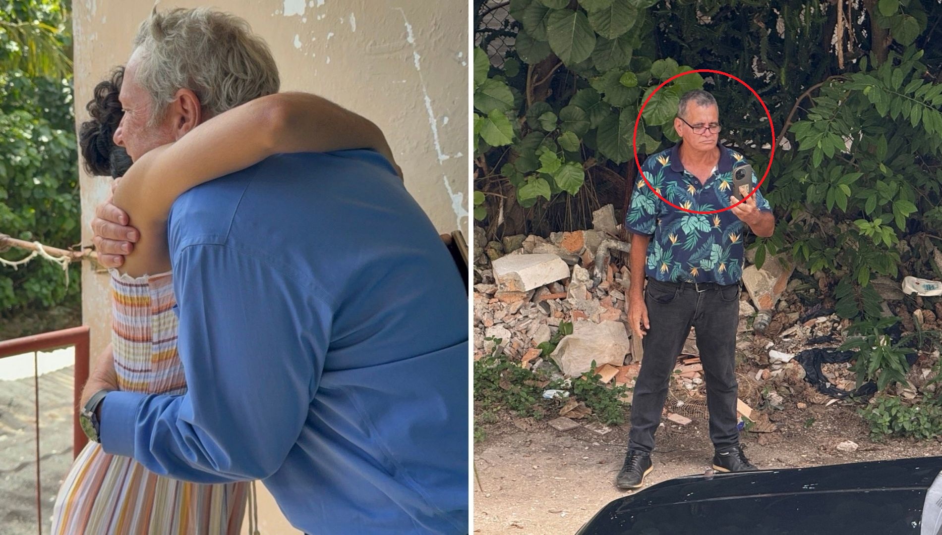 Hammer visitó a Anna Bensi tras el juicio en su contra.