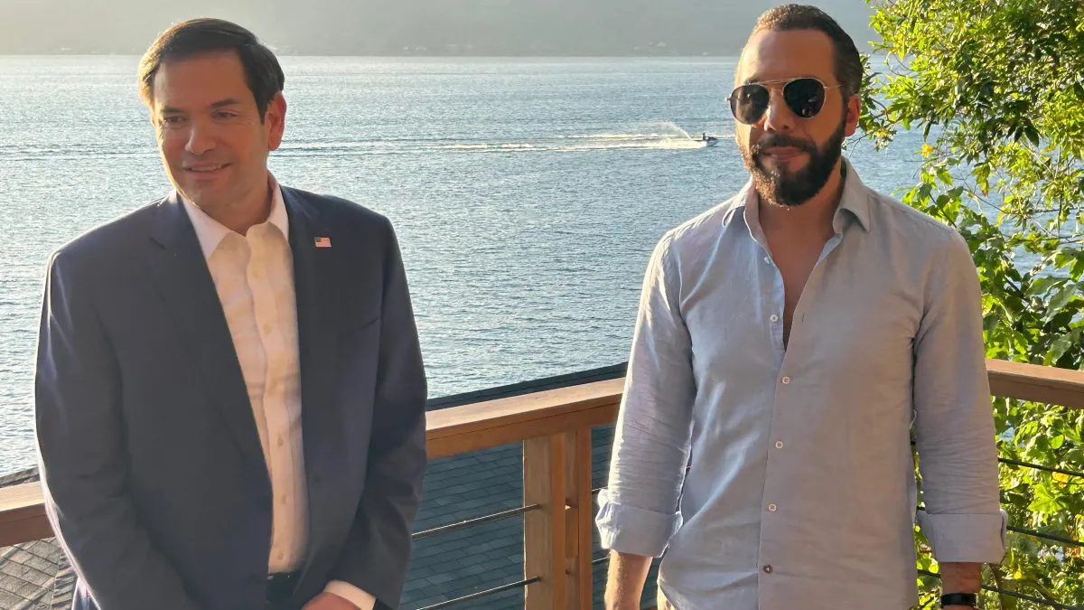 Rubio busca el apoyo de Bukele para aislar al régimen cubano en la ONU