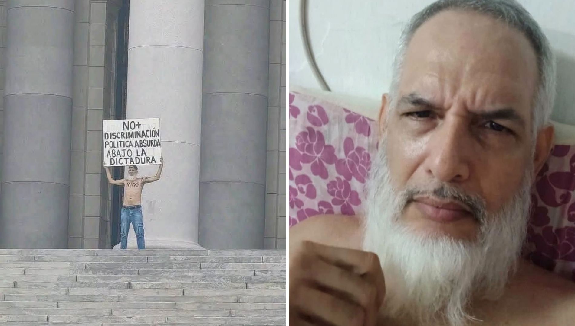 Pastor pentecostal Ariel Limias Leiva, de 53 años.