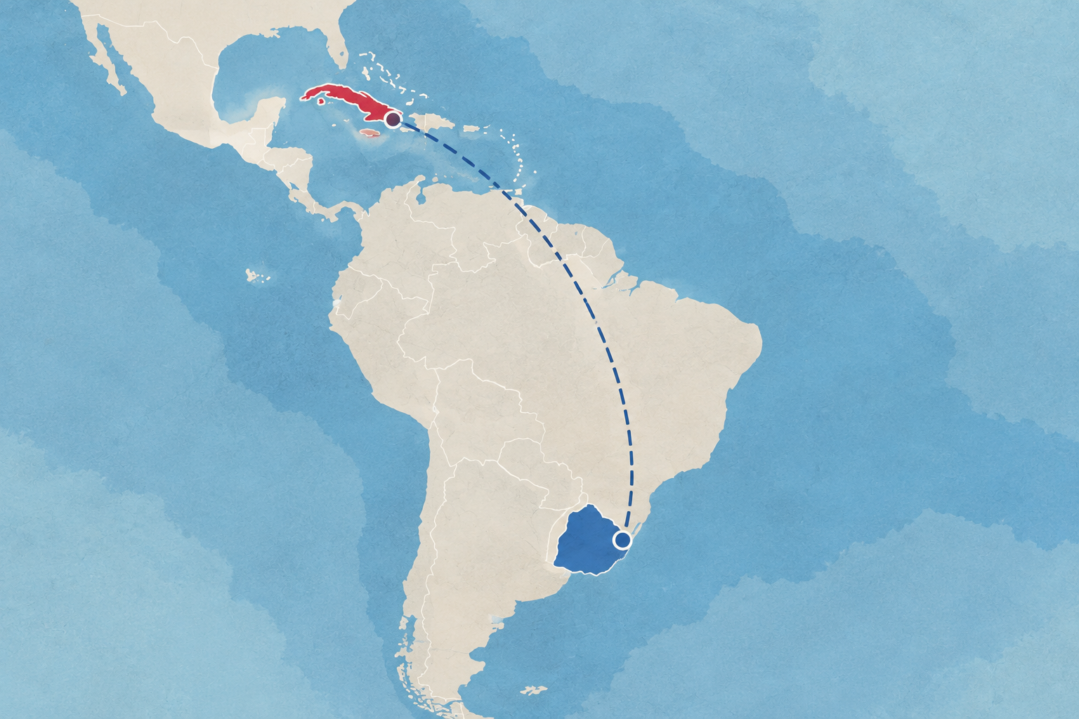 Solo durante el año pasado, más de 22.000 cubanos ingresaron a Uruguay