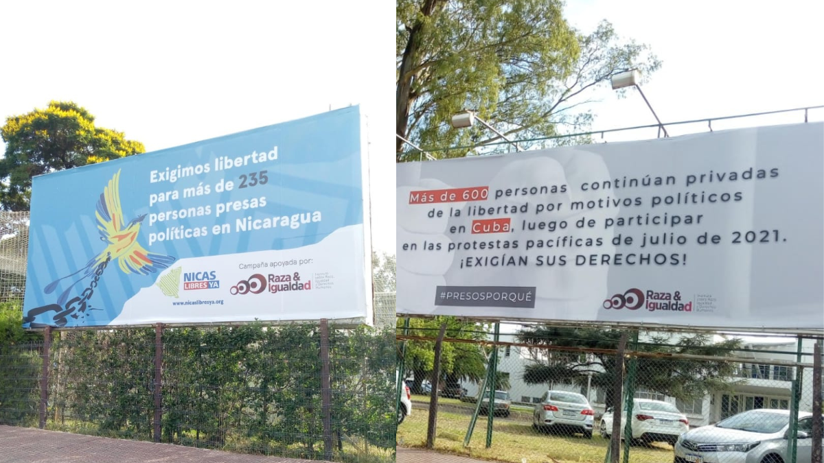 200 carteles muestran en Argentina la verdad sobre presos políticos cubanos