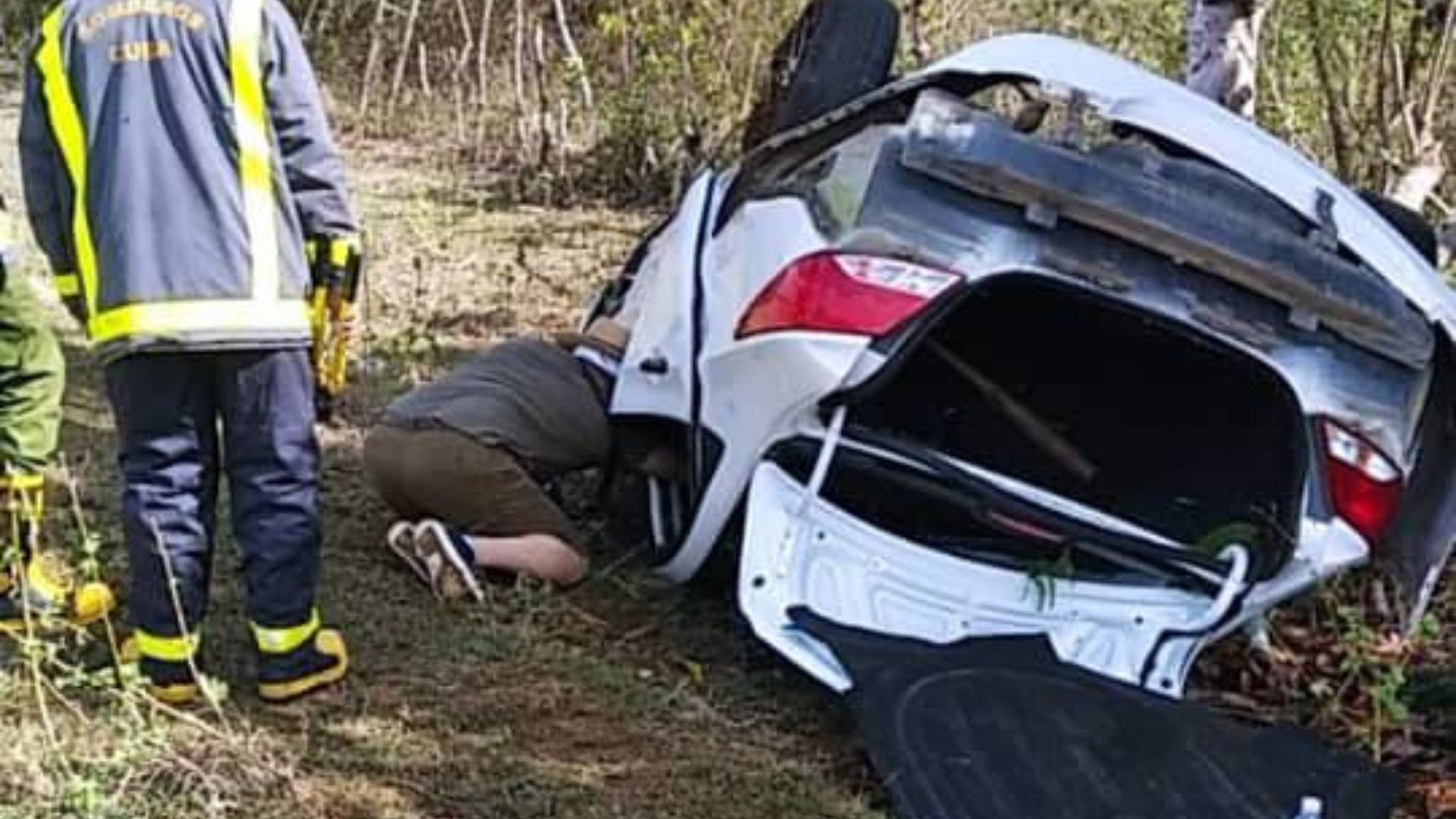 Accidente de tránsito deja tres heridos en Cuba
