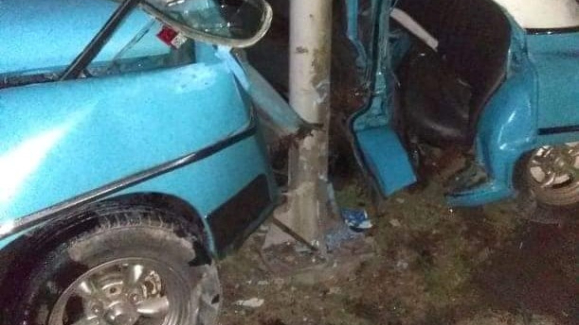 Accidente de un “almendrón” en la Vía Blanca deja varios heridos