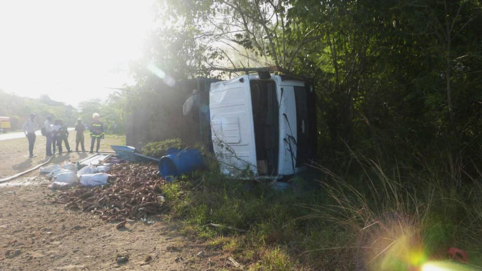 Accidente en Santiago de Cuba deja una fallecida y 13 heridos