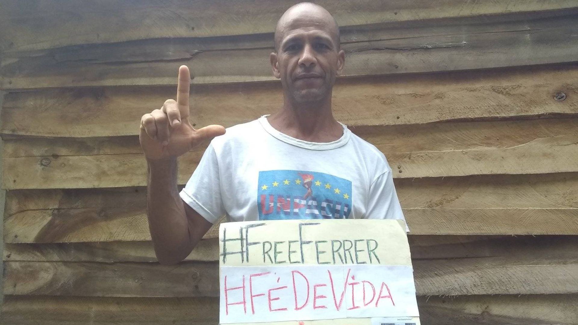 Activista Alexander Verdecia desde prisión: alimentación pésima y reclusos durmiendo en cartones