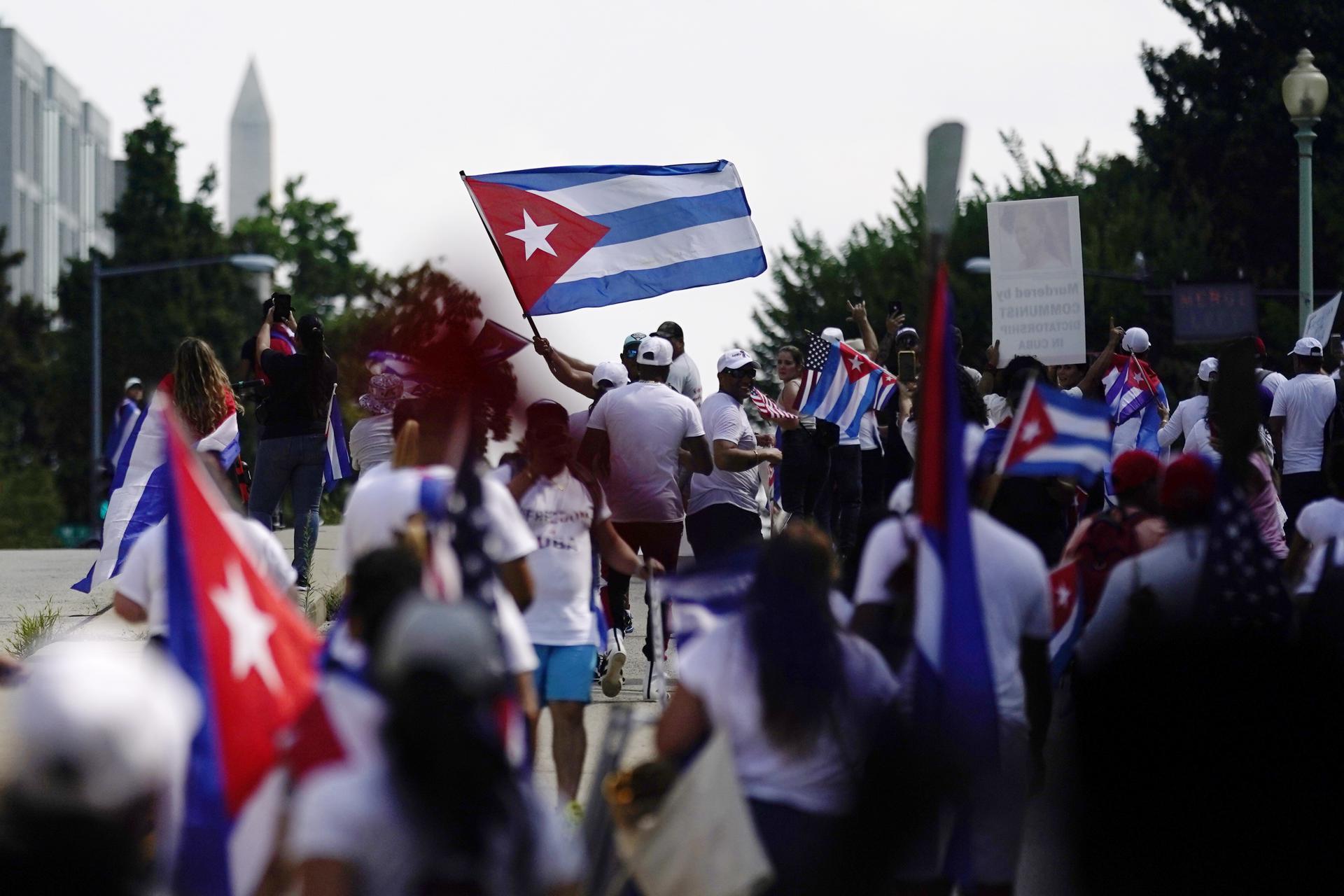 Activistas del exilio convocan a manifestación frente a la embajada de Cuba, en Washington DC