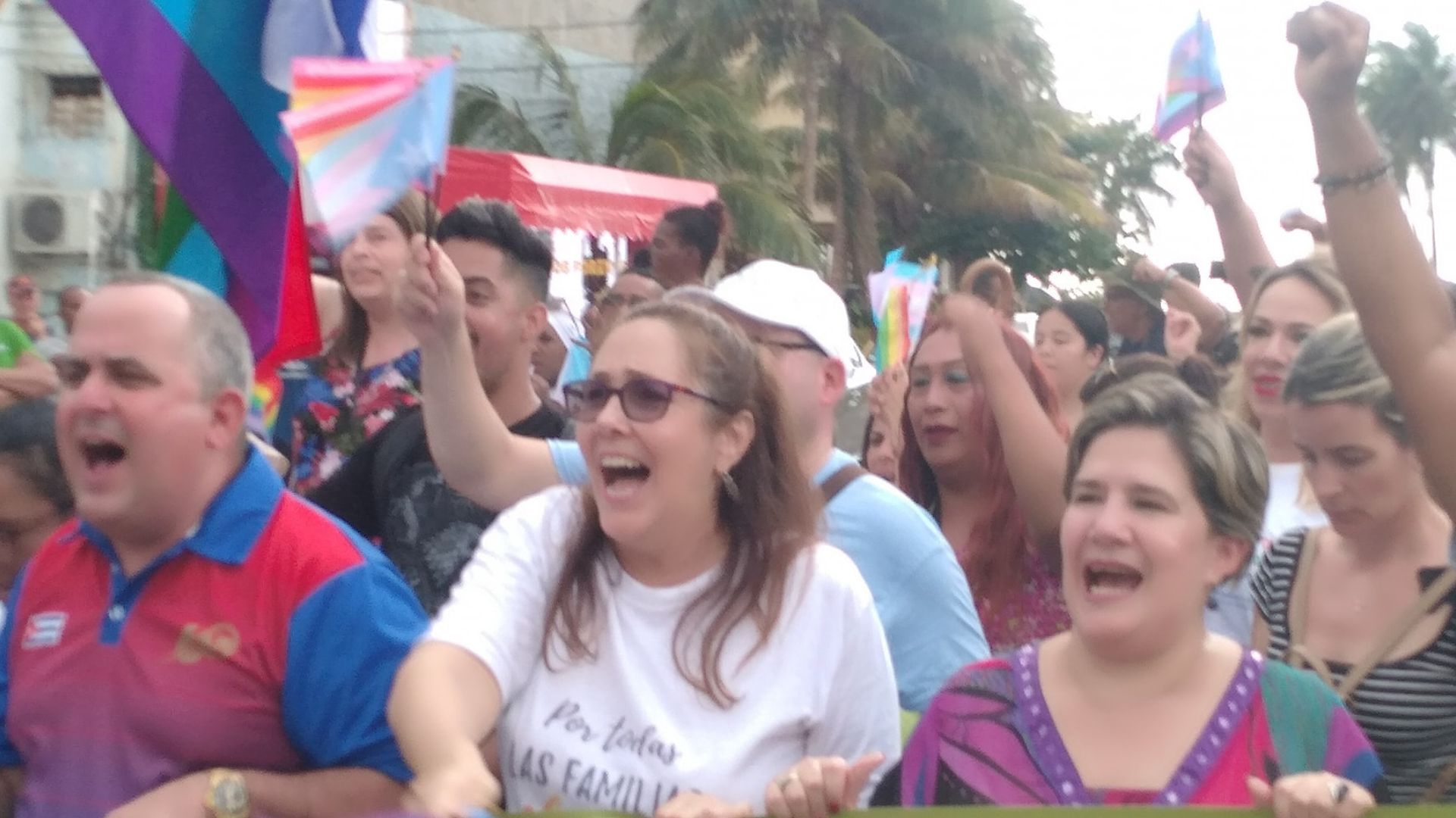 Activistas LGBTIQ+ fueron acosados para impedirles salir a la calle el día de la marcha castrista
