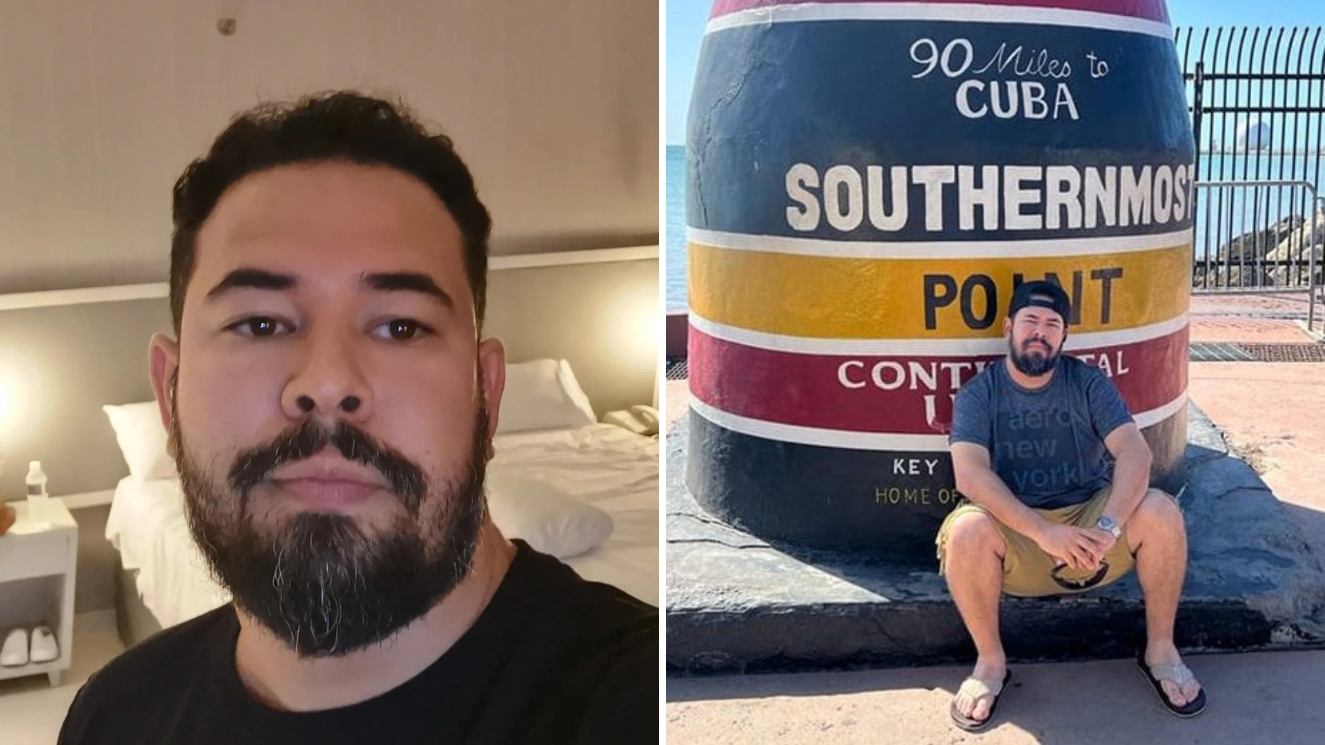 Actor cubano Leandro Cáceres, otro artista que llega a Miami