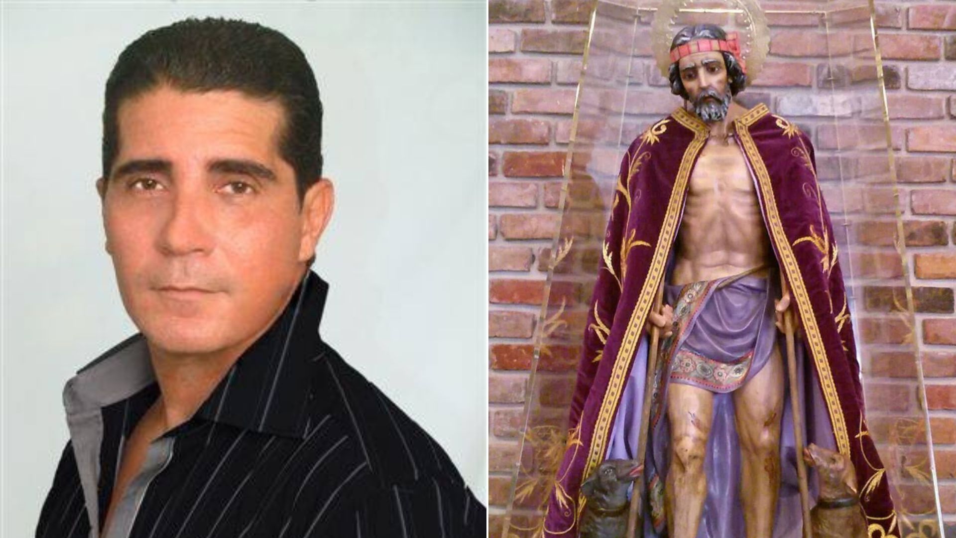 Actor Erdwin Fernandez pide a San Lázaro que cuide a los cubanos