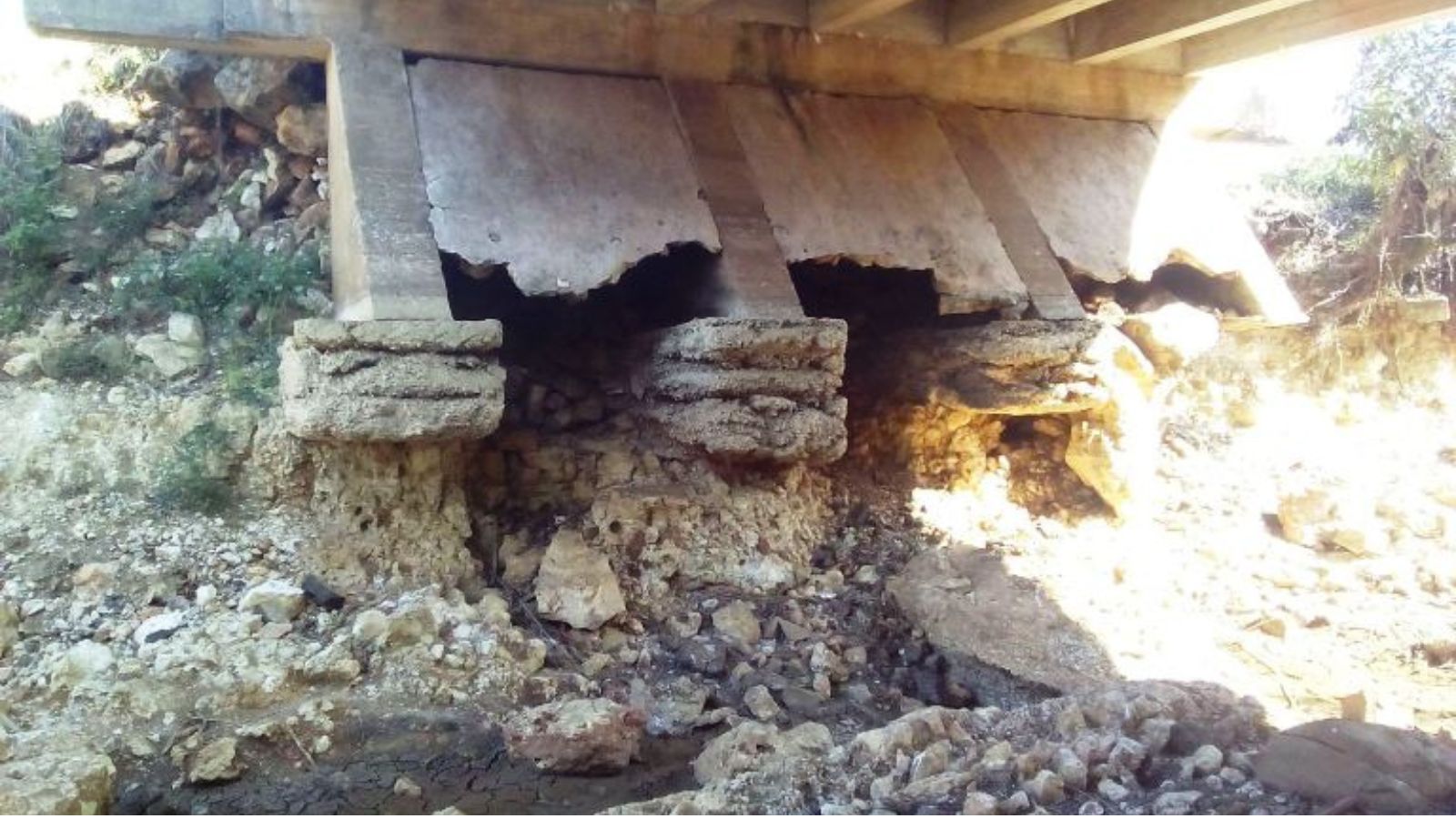 Advierten que el Puente Amarillas 2, en Cienfuegos, podría colapsar