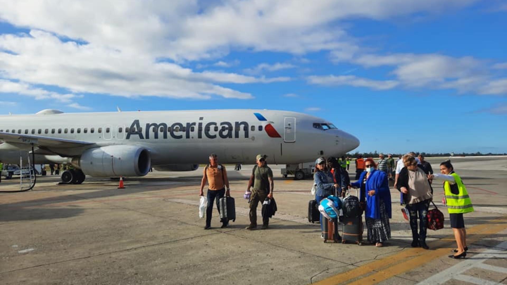 Aerolínea American Airlines regresa a varios aeropuertos de provincias en Cuba