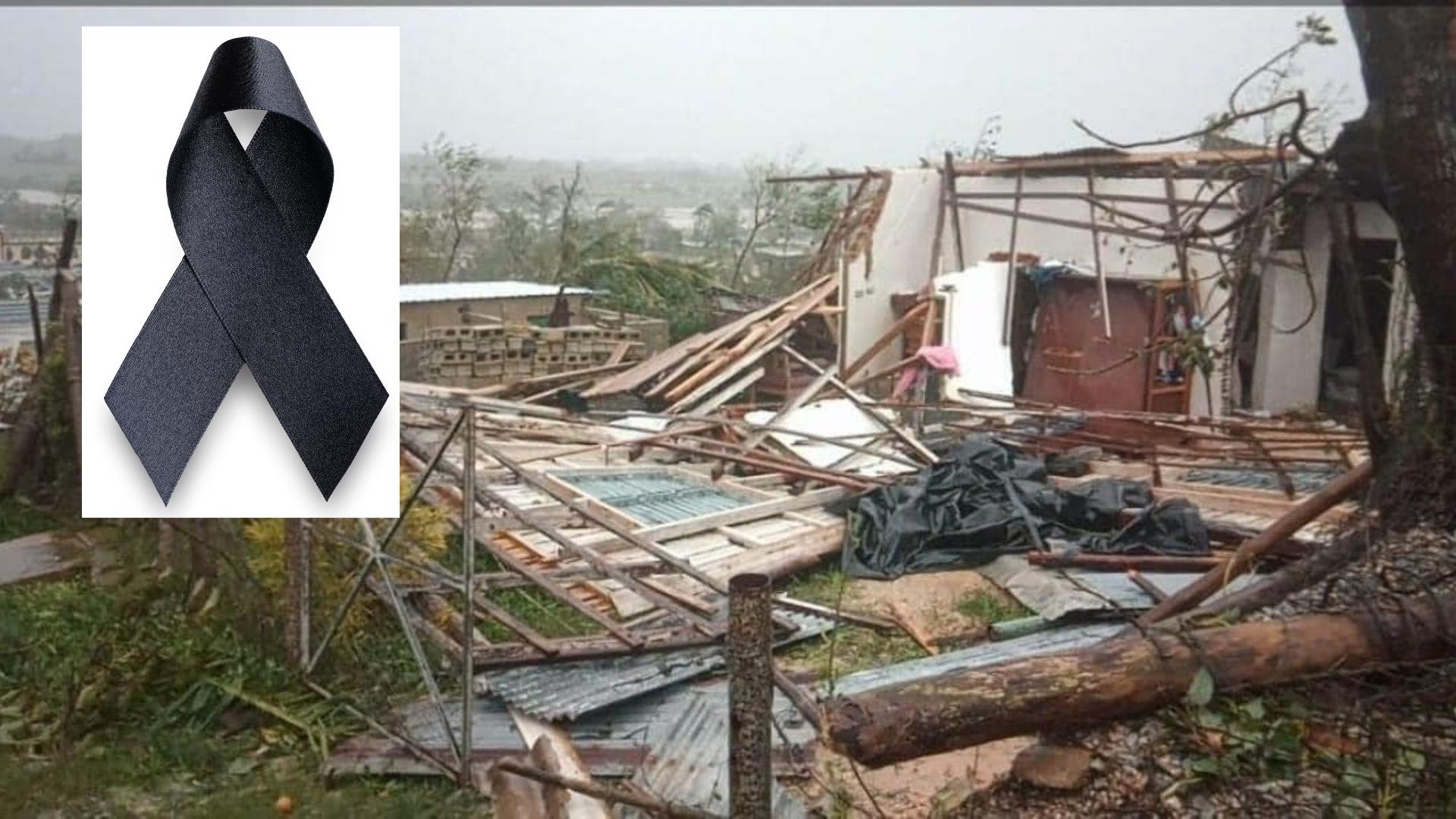 Al menos dos fallecidos por derrumbes en Pinar del Río tras paso de Huracán
