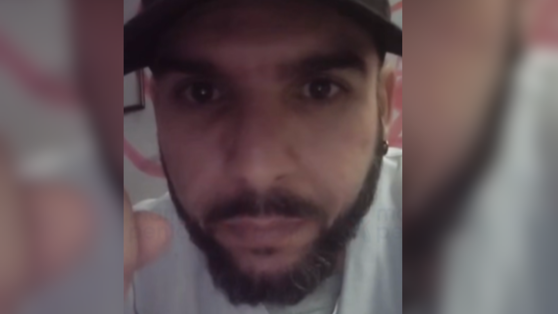 Alejandro Morales, manifestante de Encrucijada: sitiado y en huelga de hambre