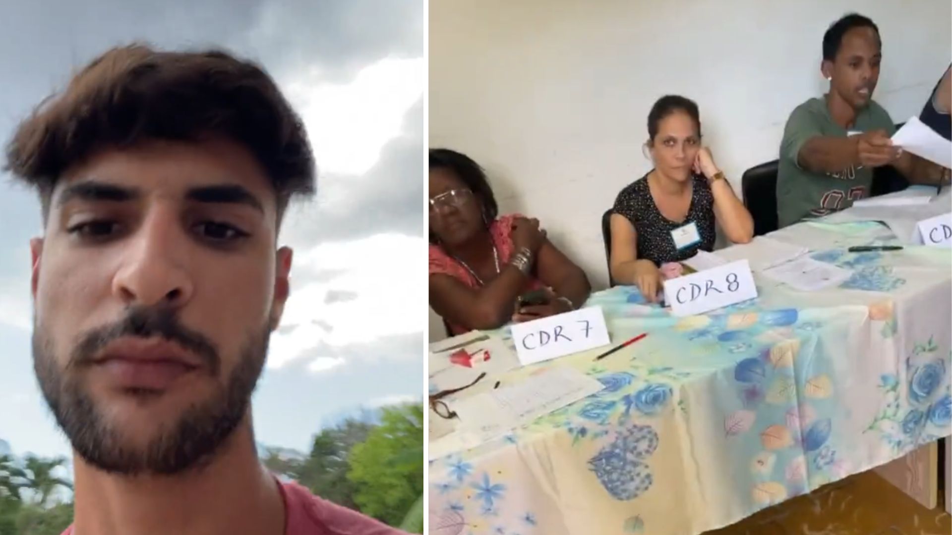 “¿Algún candidato no pertenece al PCC?”: manifestante del 11J sorprende con esta pregunta en colegio electoral