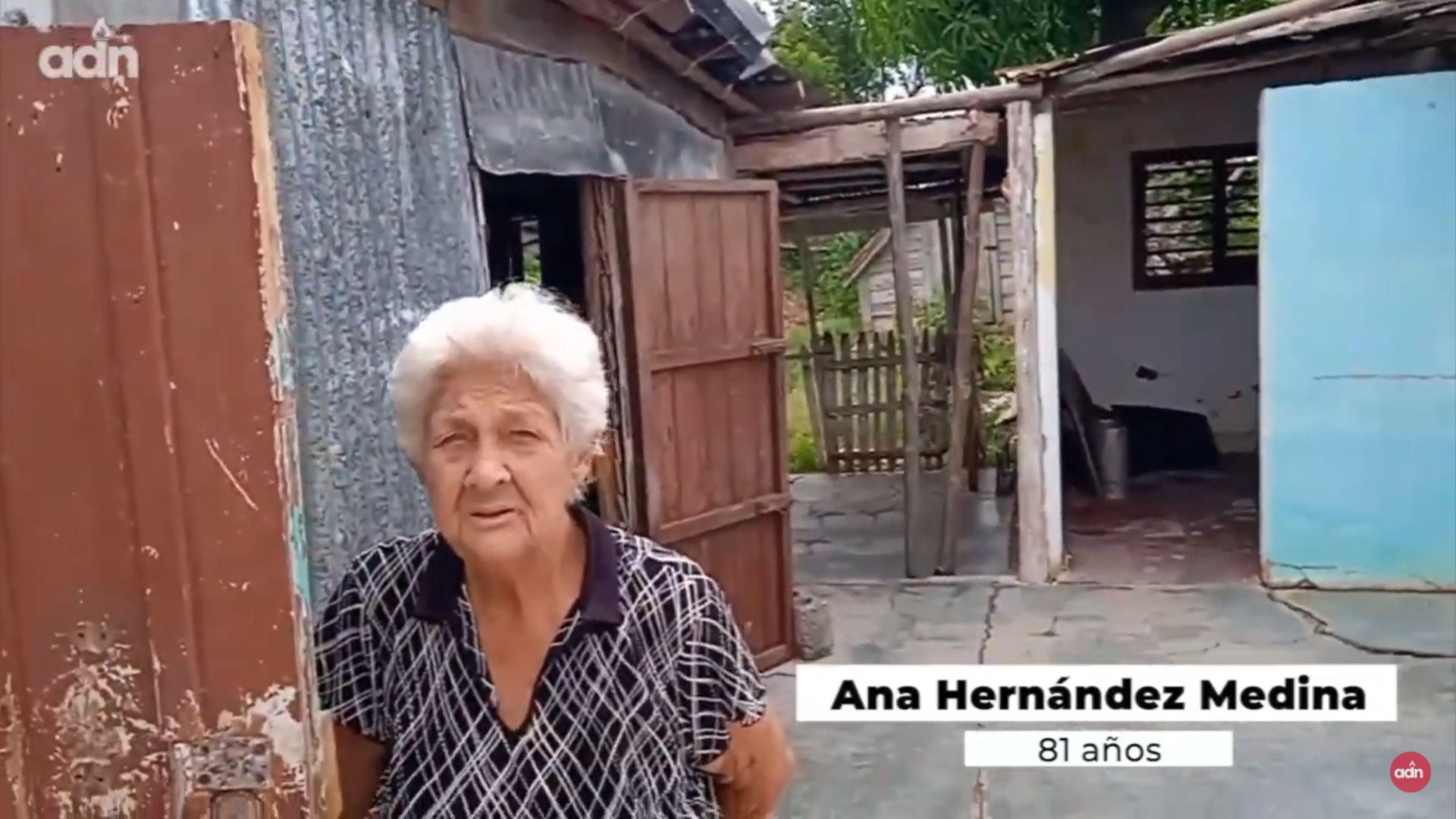 Anciana sin techo a los 81 años: "Aquí no ha venido nadie"