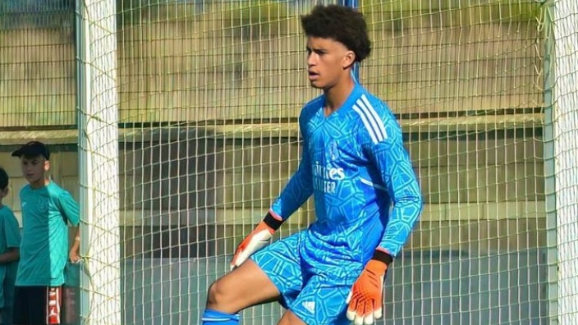 Arquero de ascendencia cubana de 14 años brilla en las inferiores de Real Madrid
