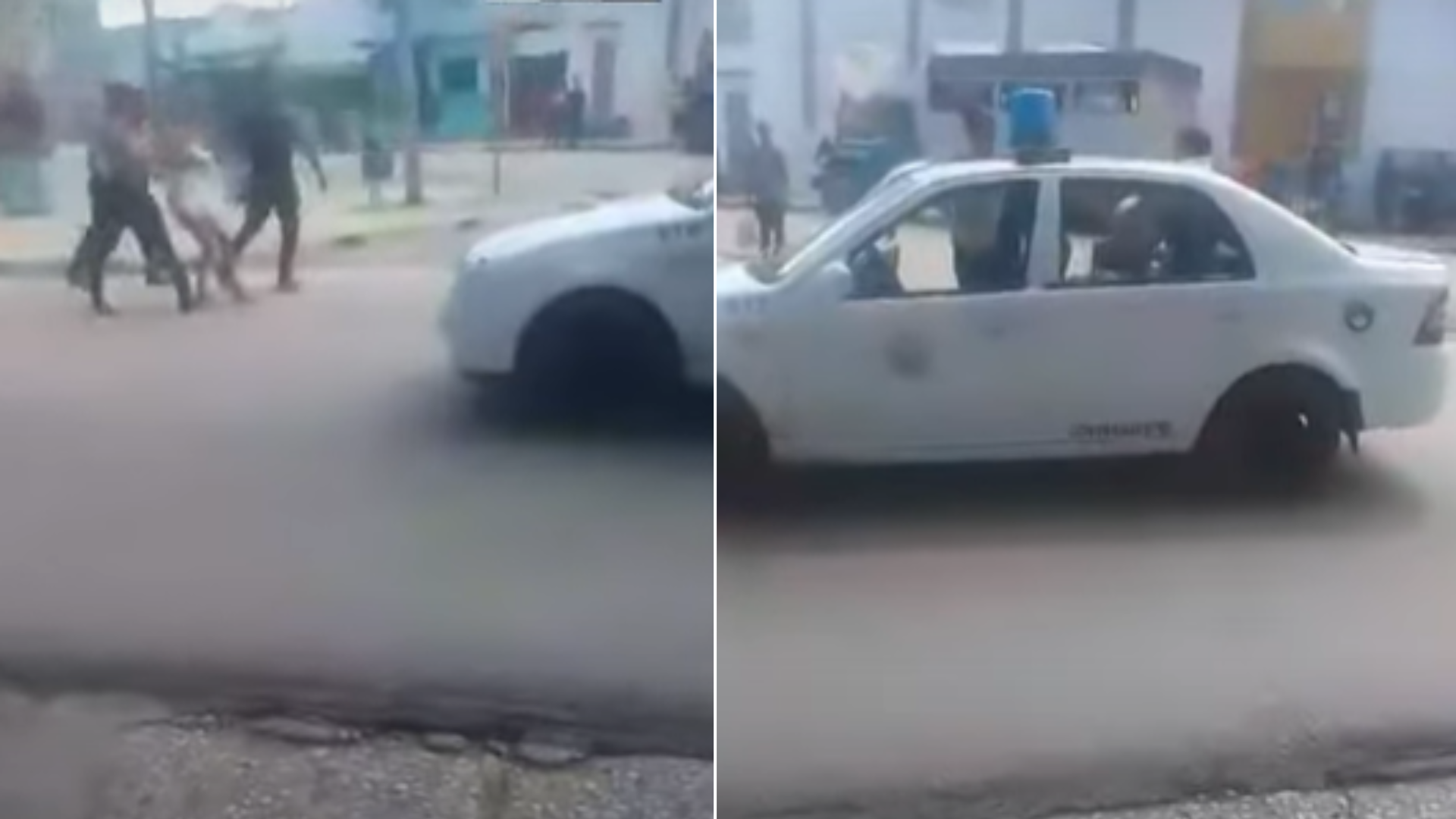 Arrestan a mujer en Santiago de Cuba por protestar y gritar "Patria y Vida"