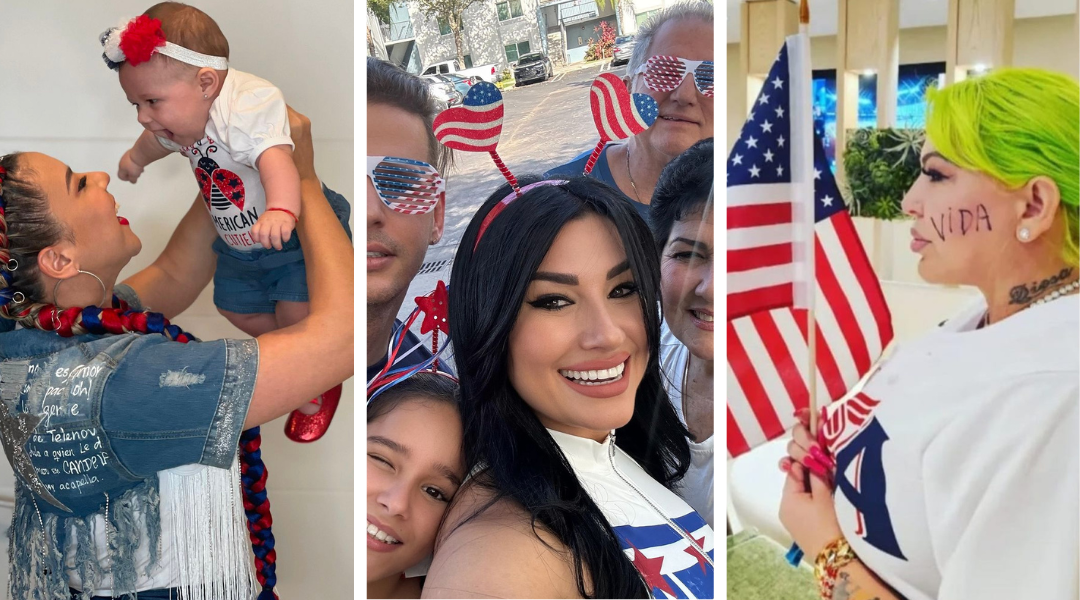 Artistas cubanas celebran el 4 de julio en EE.UU. 