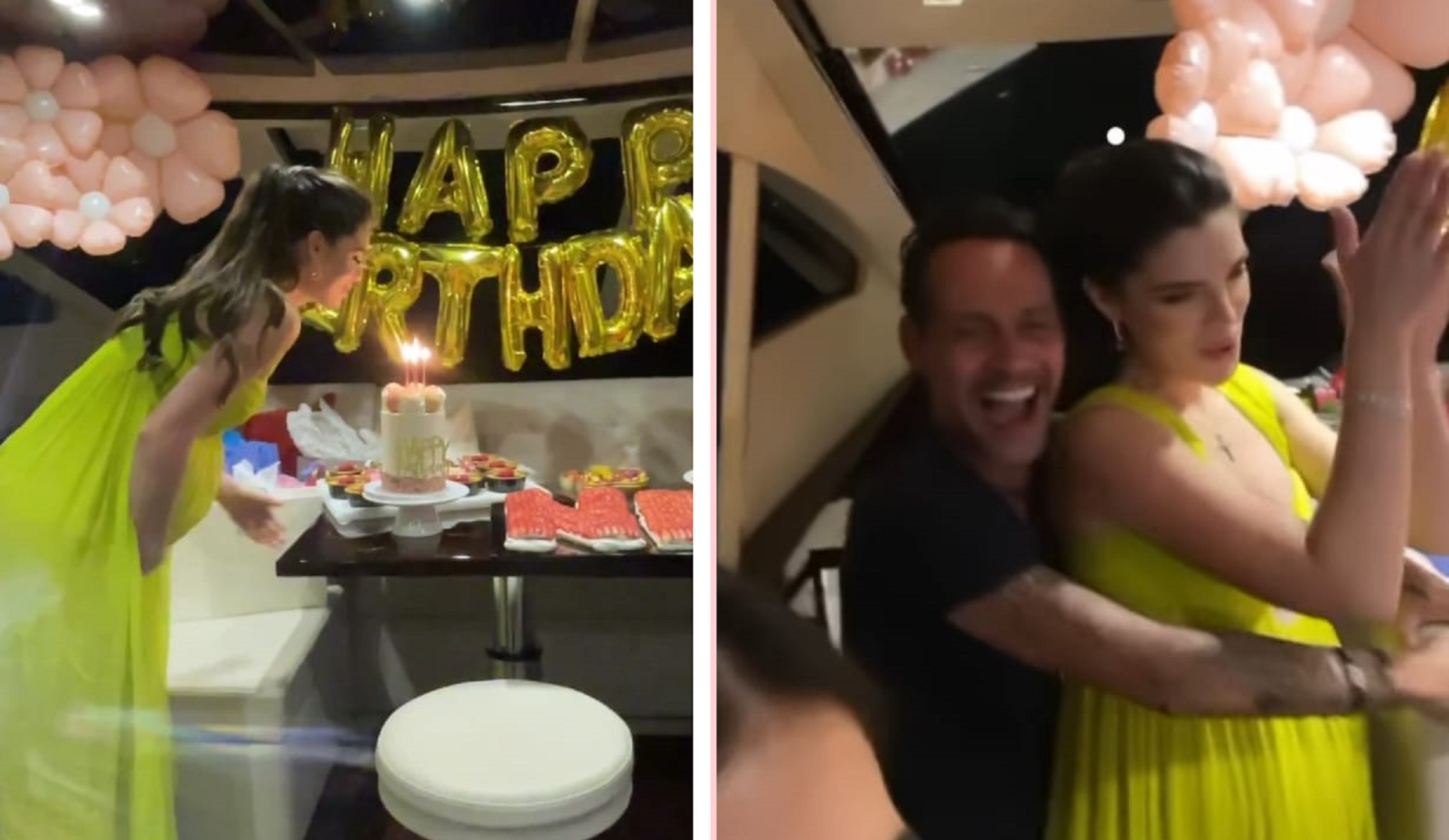 ¡Así fue la fiesta de cumpleaños de Nadia Ferreira a bordo de un yate en Miami!