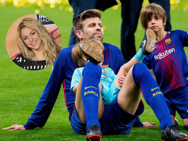 Así se enteró Piqué de la aparición de sus hijos en video de Shakira