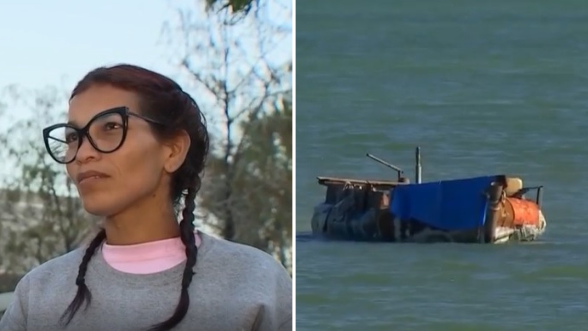 Balsera cubana pasa fin de año en altamar: “Nos guiamos por las luces”