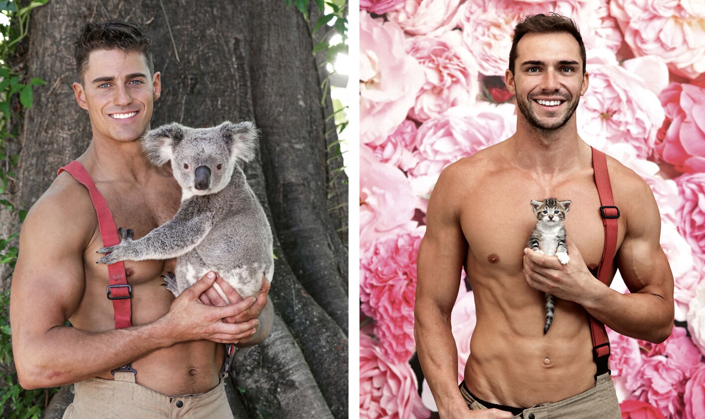 Bomberos australianos incendian las redes con sexy calendario benéfico
