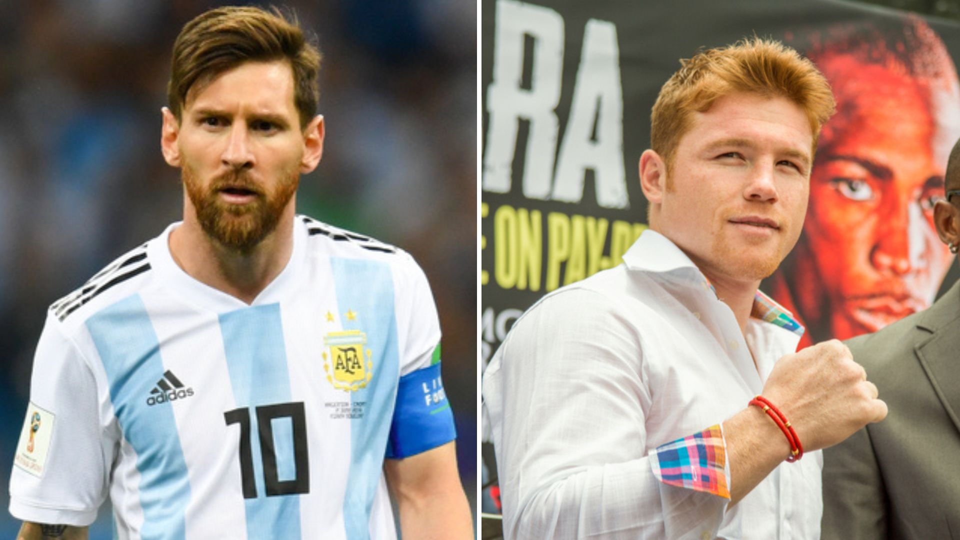 Boxeador Canelo Álvarez amenaza a Messi por supuestamente patear camiseta de México