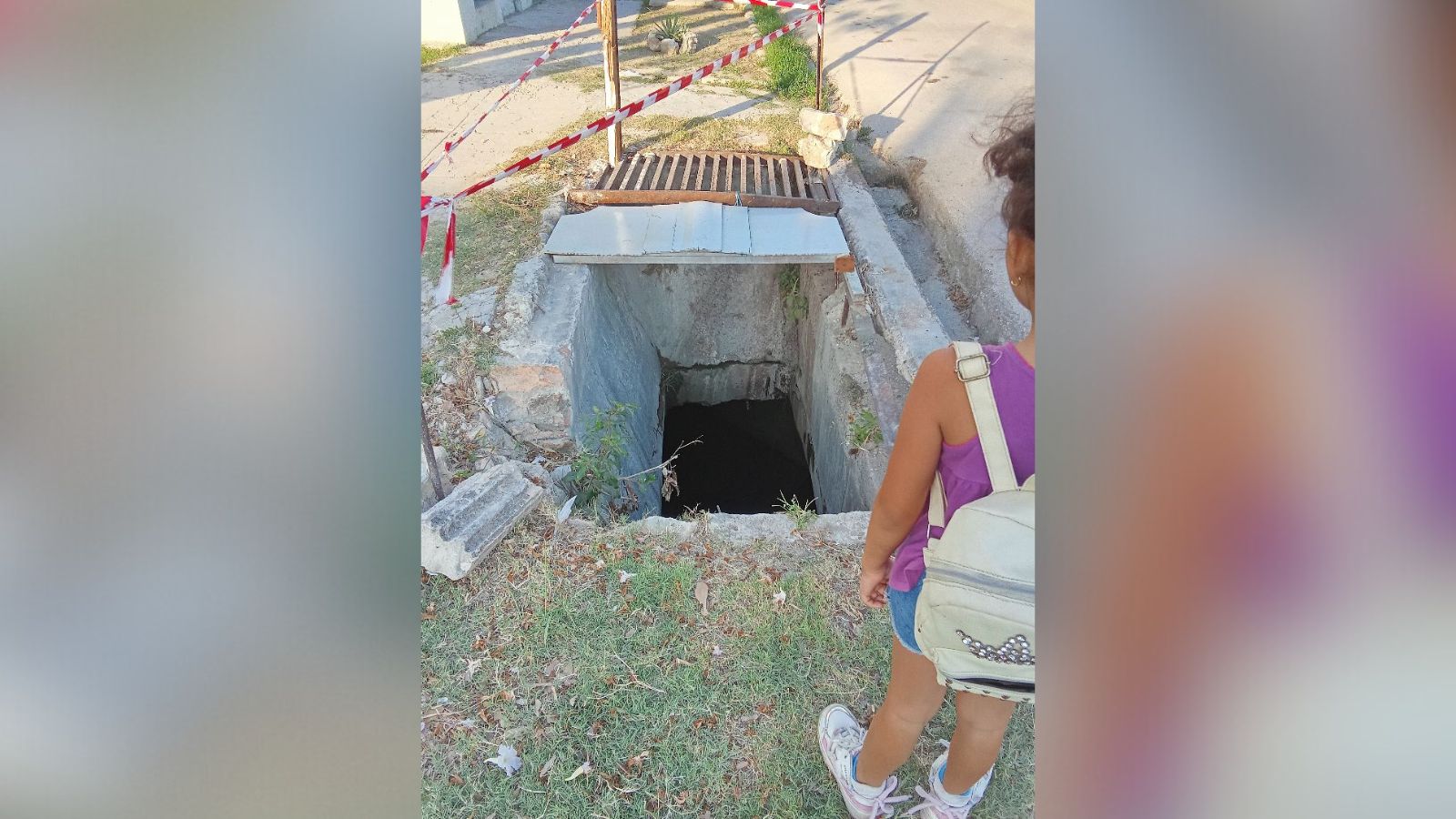 Cae un anciano cubano en el hueco de un tragante en Santos Suárez