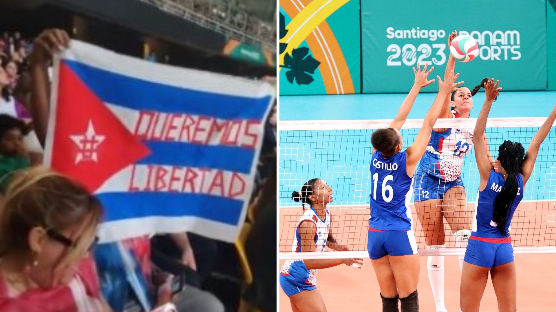 Censuran bandera cubana con palabra “Libertad” en Panamericanos