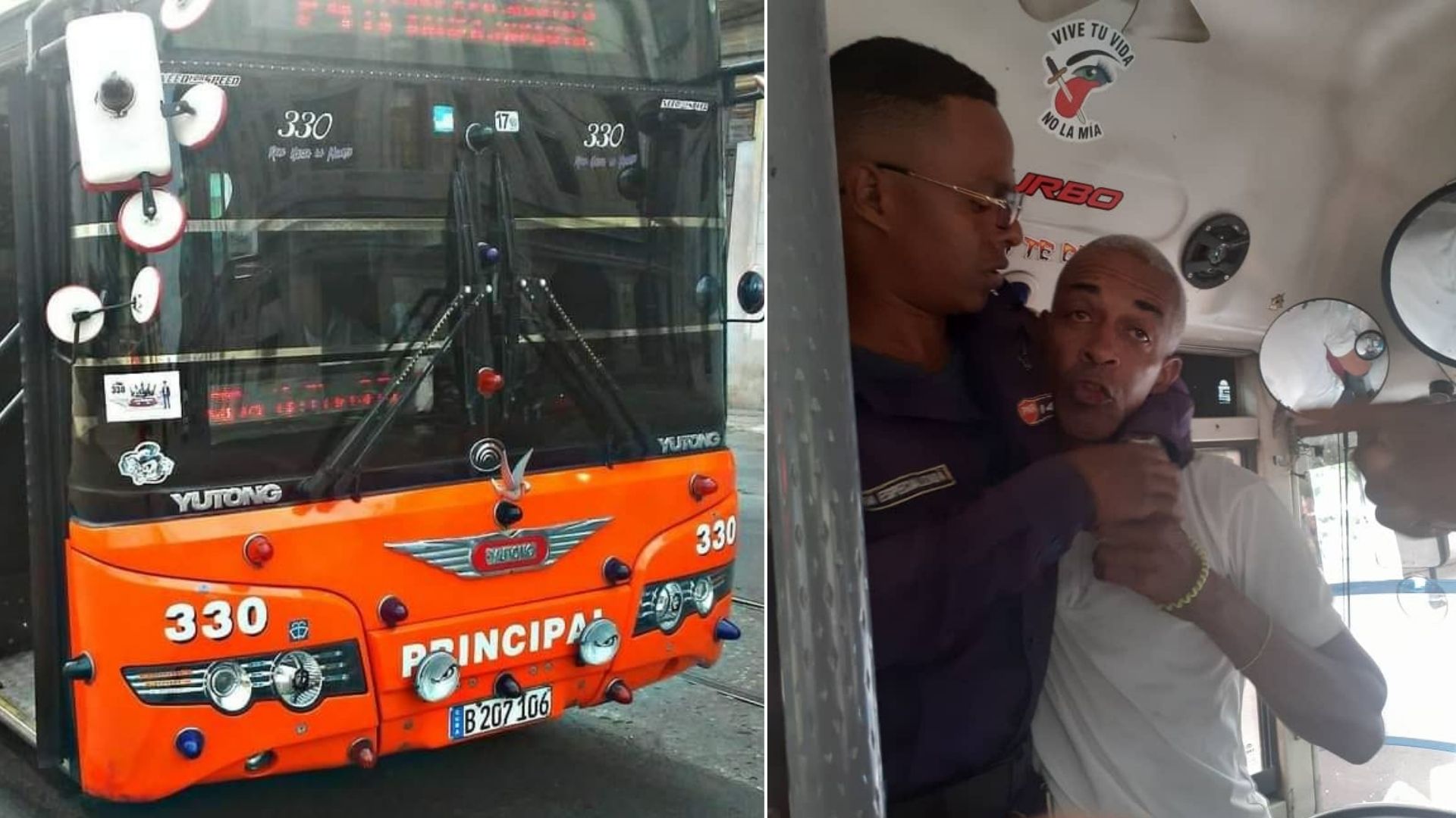 Chófer cubano acusa a policía tras violento arresto en La Habana