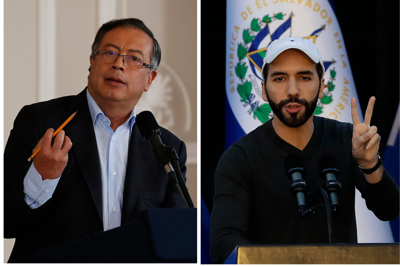 Choque de presidentes: Gustavo Petro vuelve a la carga contra Nayib Bukele
