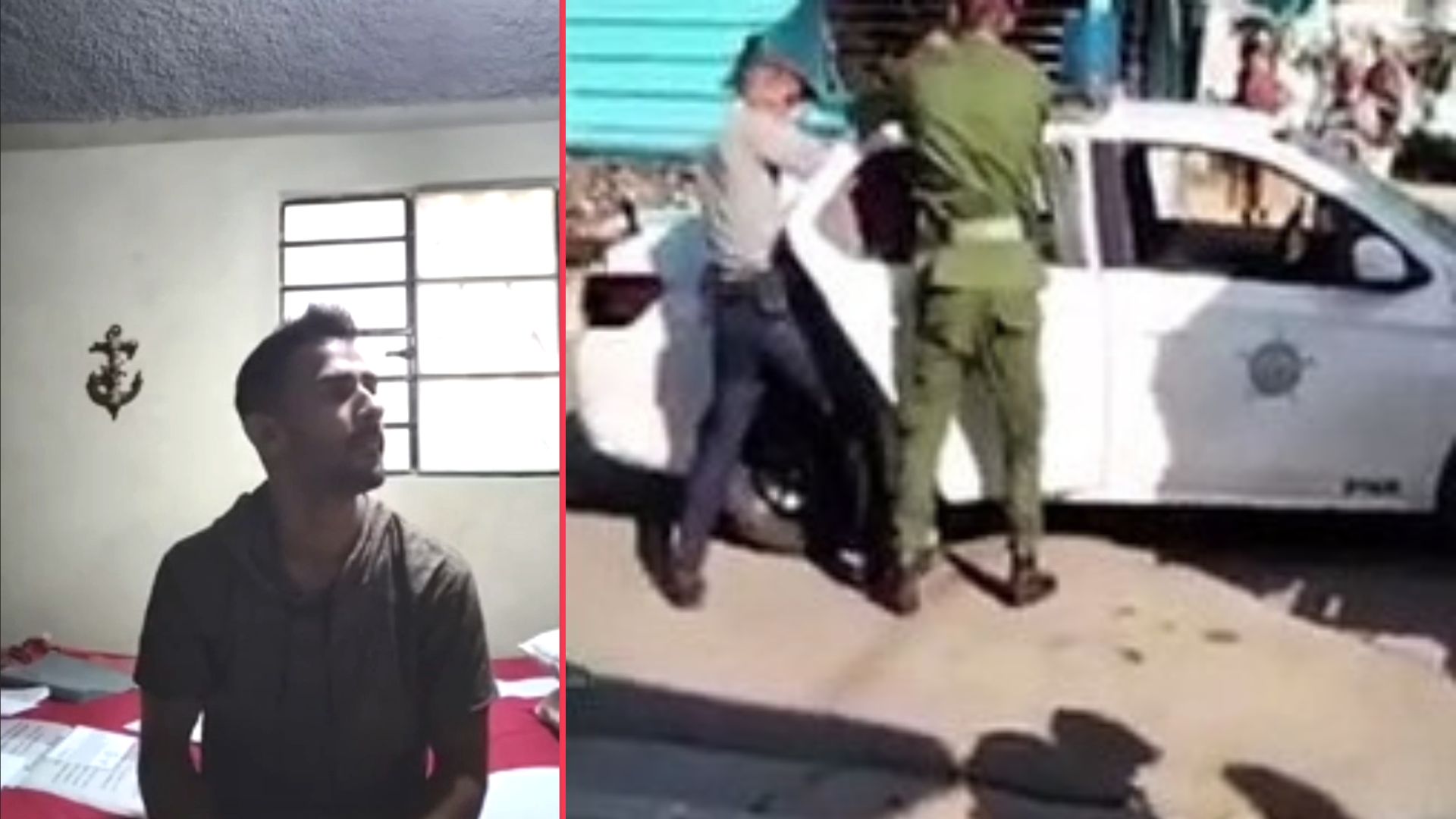 “Como en tiempos de Batista”: policías golpean esposado a jurista cubano por vender cigarros
