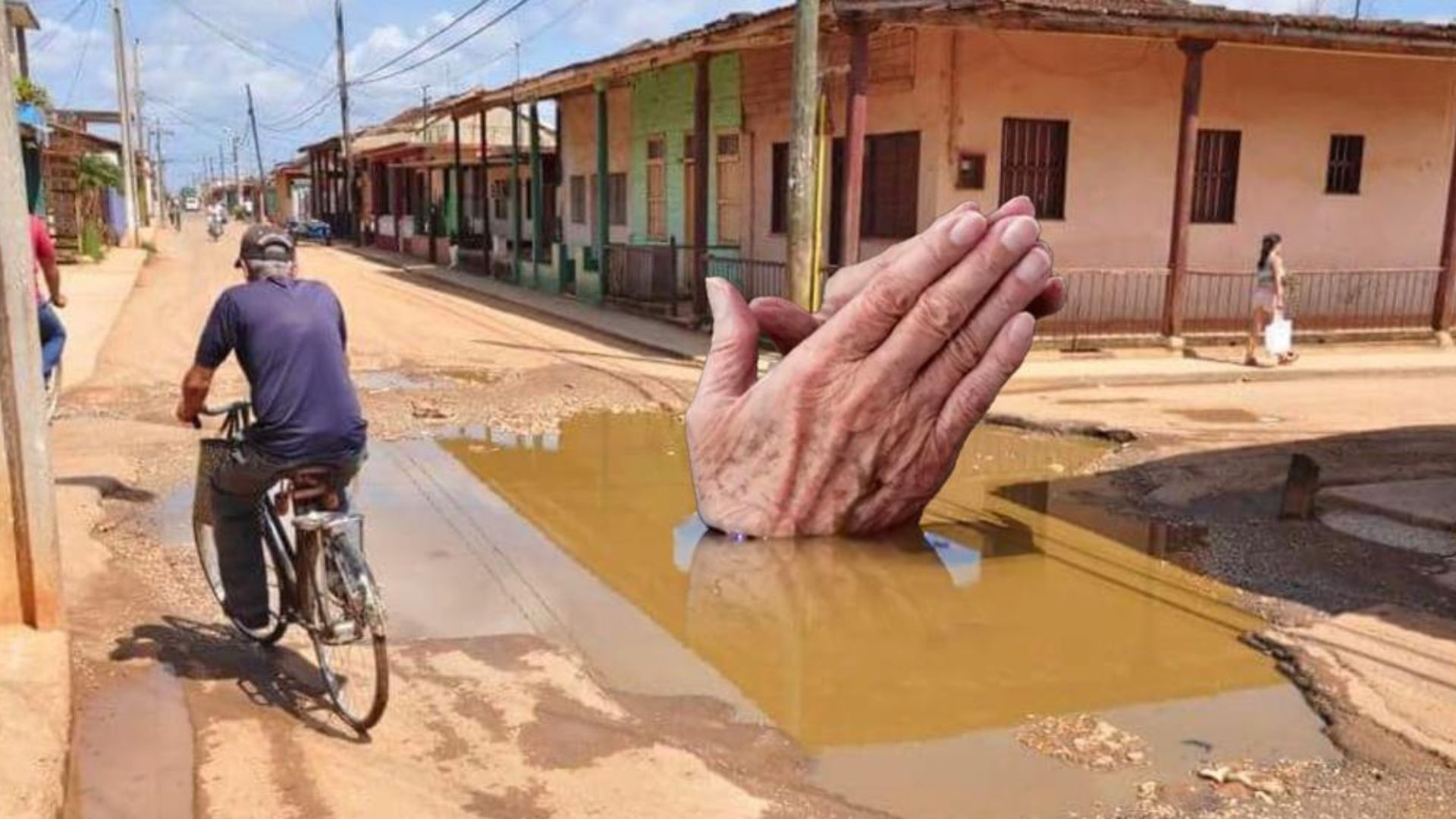 Con las mismas manos y los mismos monos
