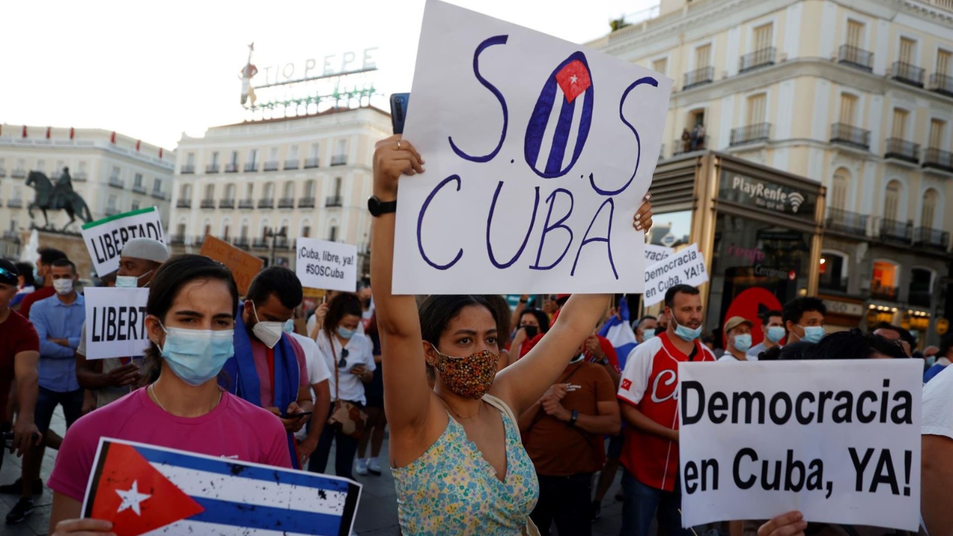 Convocan a vigilia frente a embajada castrista en EEUU el 11 de julio