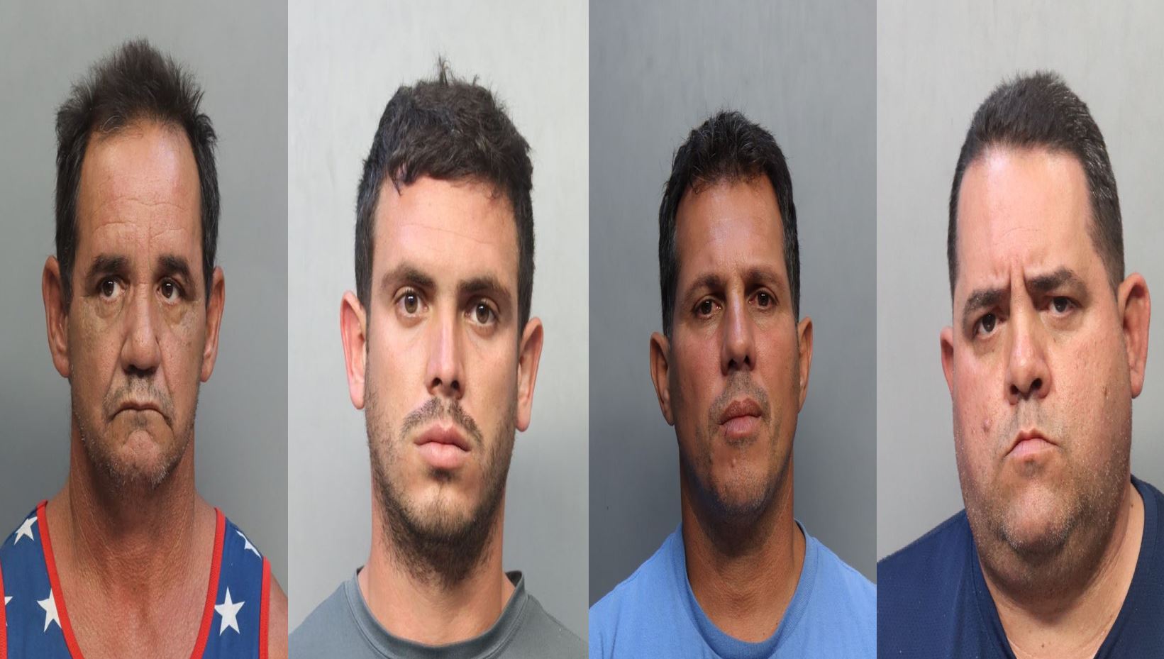 Cuatro cubanos acusados de robo y fraude organizado en Miami