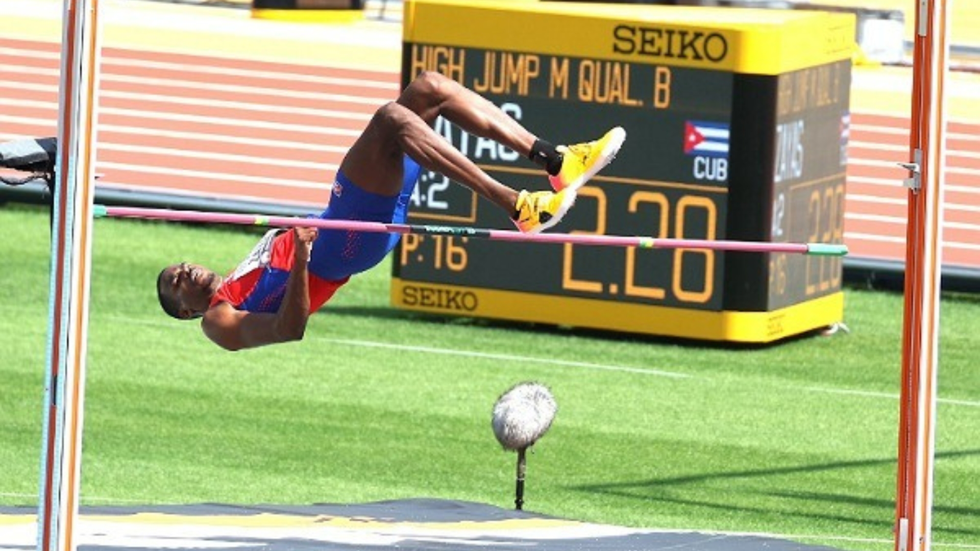 Cuba en el Mundial de Atletismo: un finalista en disco y otro en salto de altura