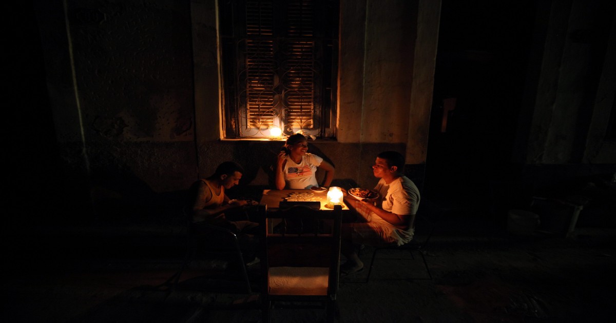 Cuba sin servicio eléctrico ni Internet