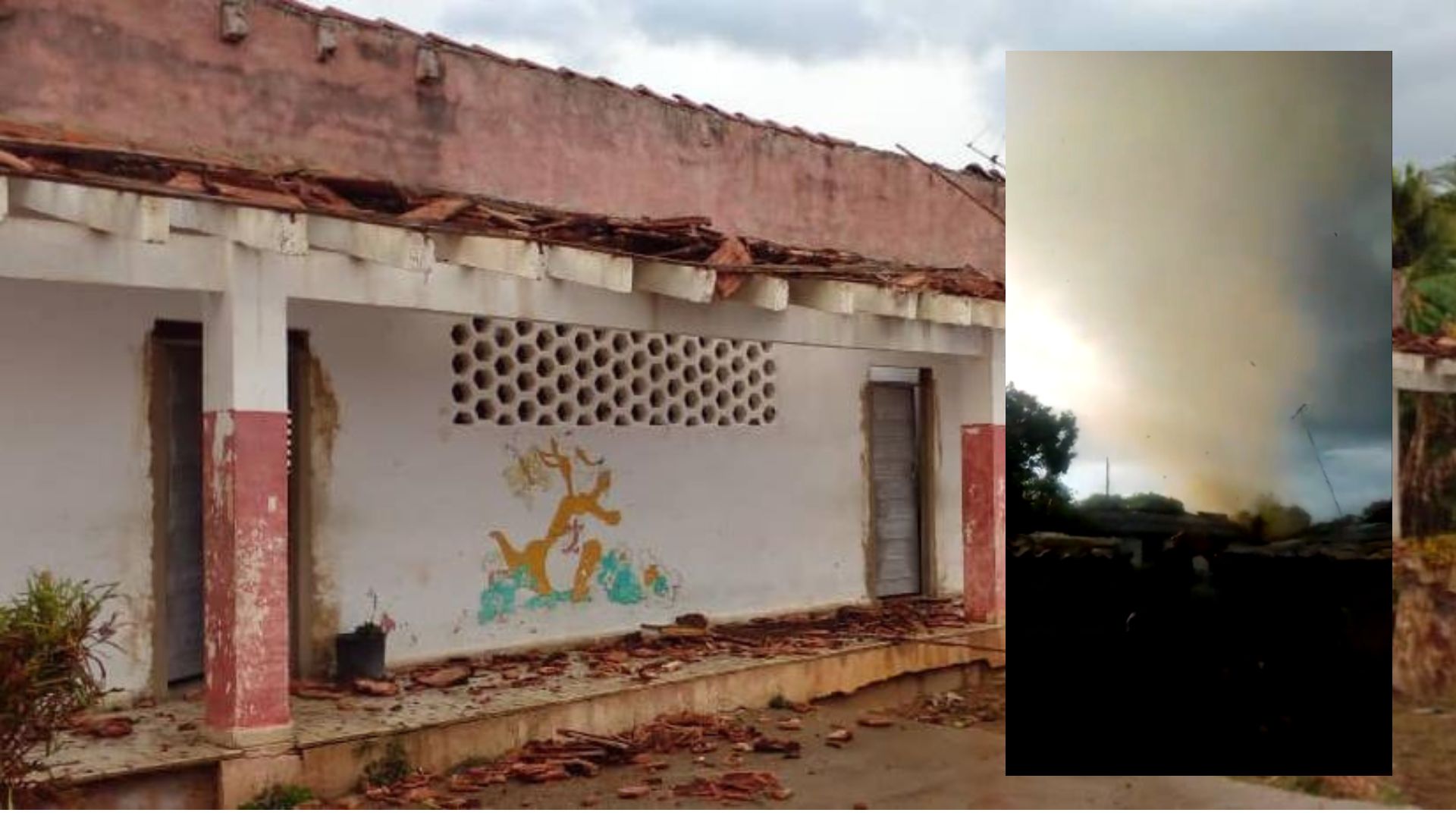 Cuba: tornado deja destrozos en pueblo de Trinidad