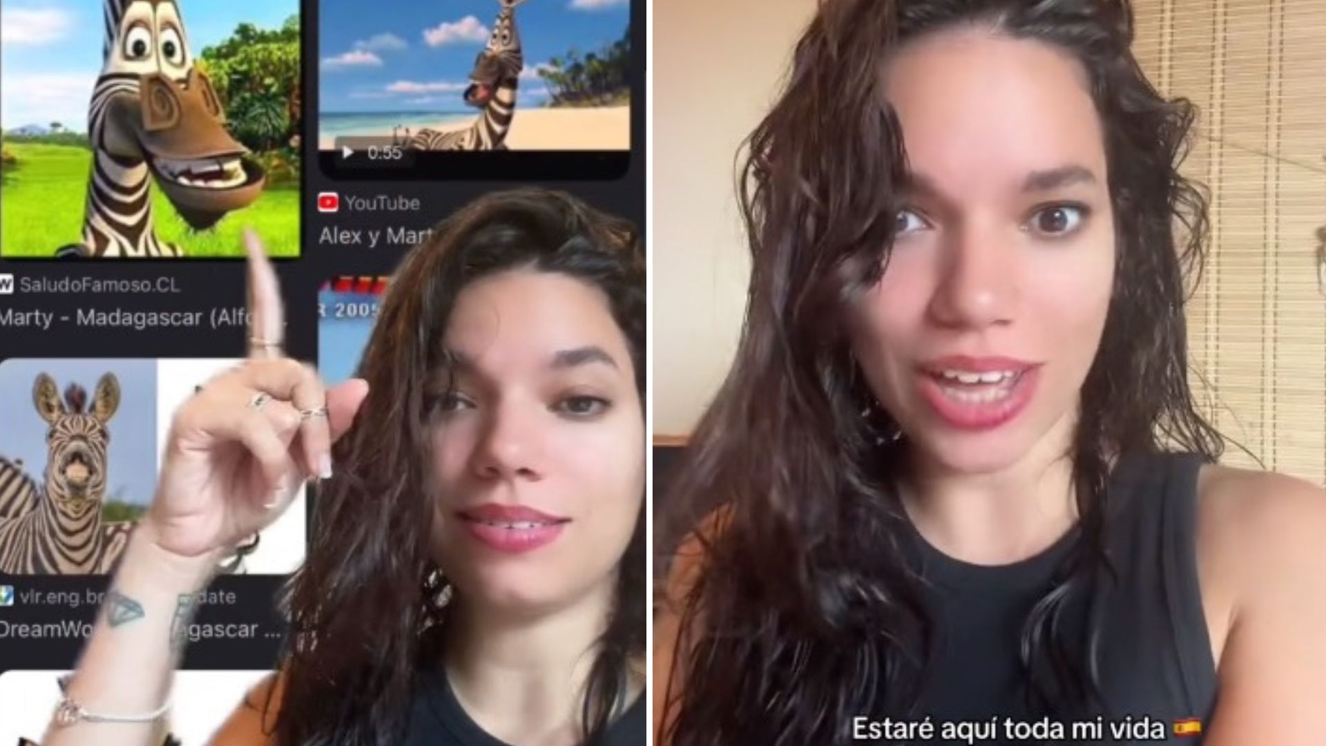 Cubana en España usa frase de “Madagascar” como respuesta a quienes le dicen que regrese a su país 