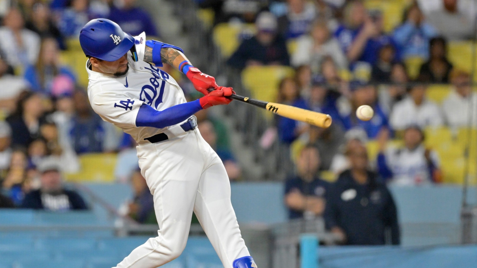 Cubano Andy Pagés debuta con los Dodgers en Grandes Ligas