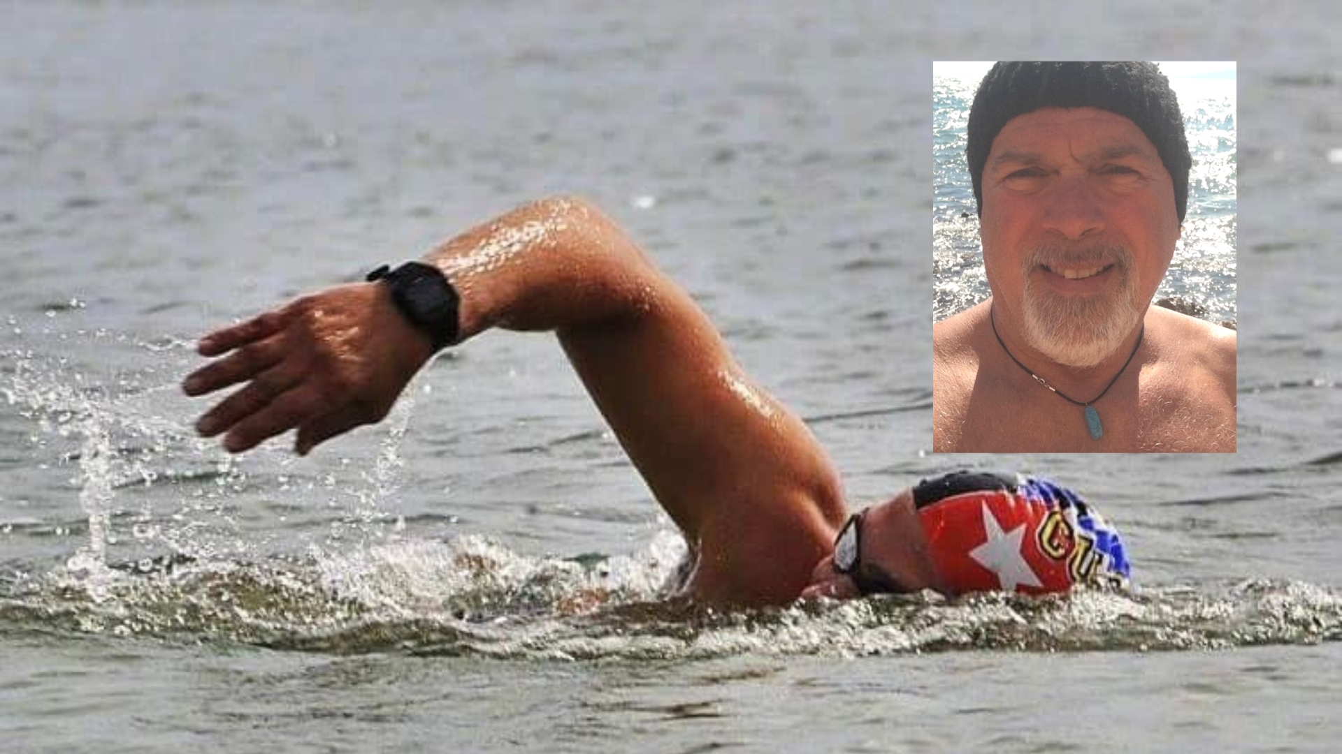 Cubano de 61 años desafiará tiburones para buscar la Triple Corona Mundial de Natación