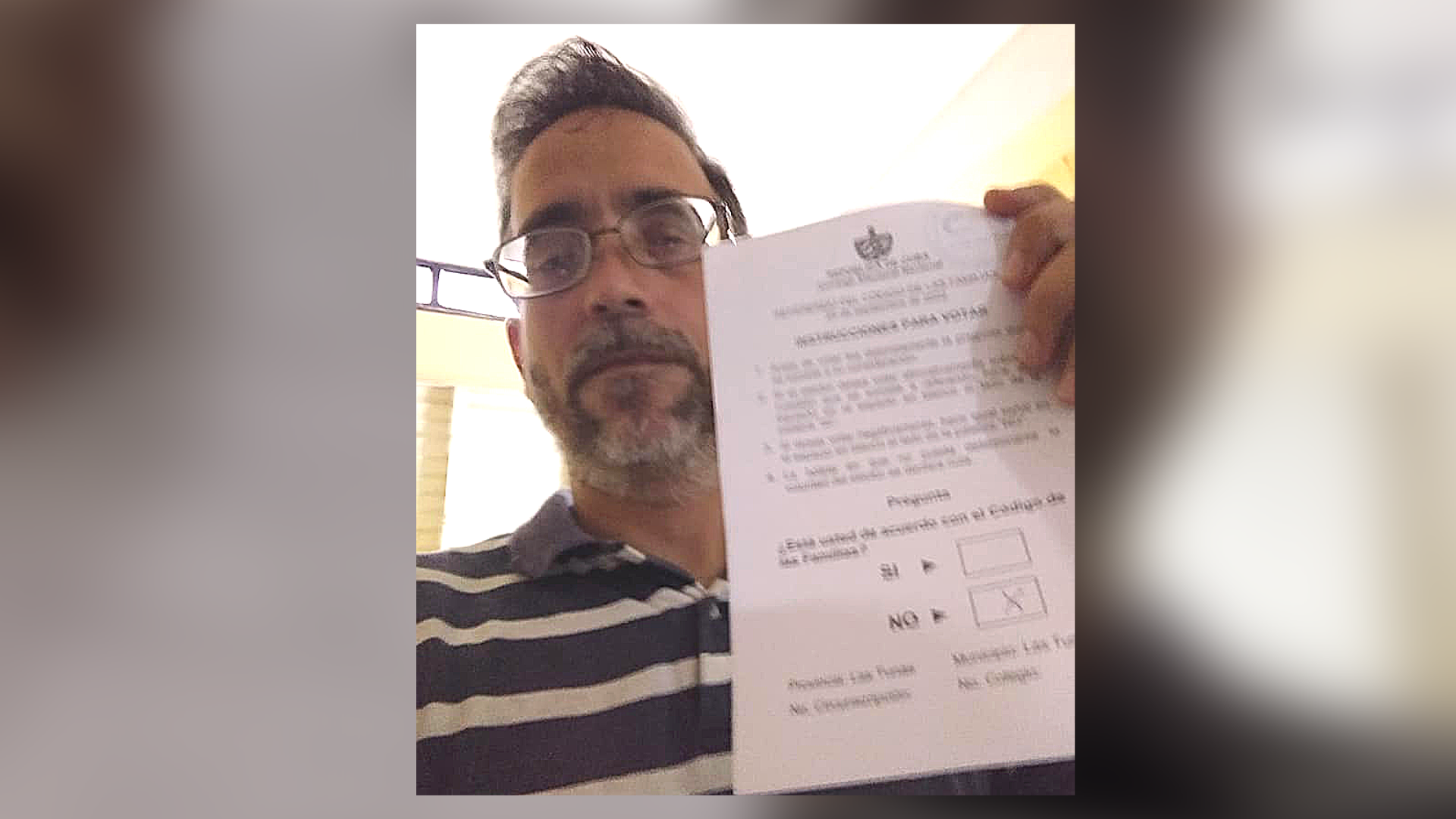 Cubano impone demanda contra el referendo por el Código de Familias