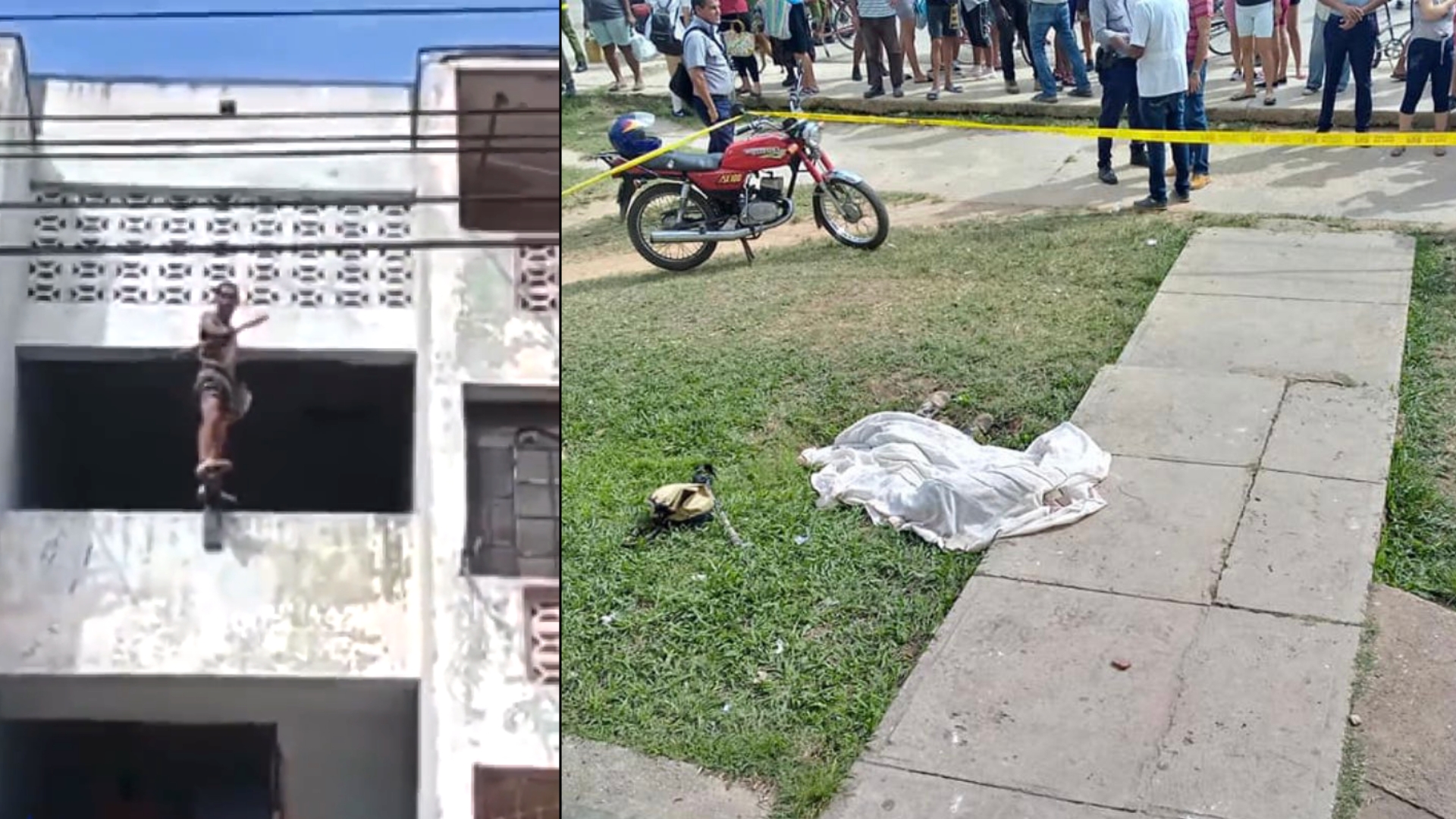 Cubano se arroja de un edificio tras asesinar a su madre y atacar con “una lanza” a vecinos