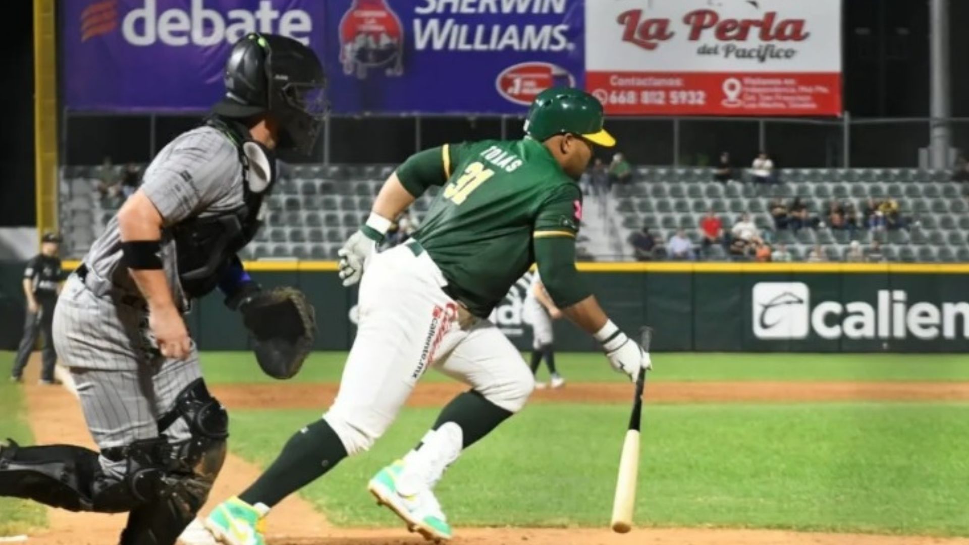 Cubano Yasmany Tomás se corona líder en jonrones en la Liga Arco Mexicana