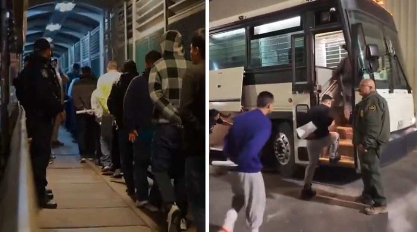 Cubanos entre los cientos de inmigrantes ilegales deportados a México