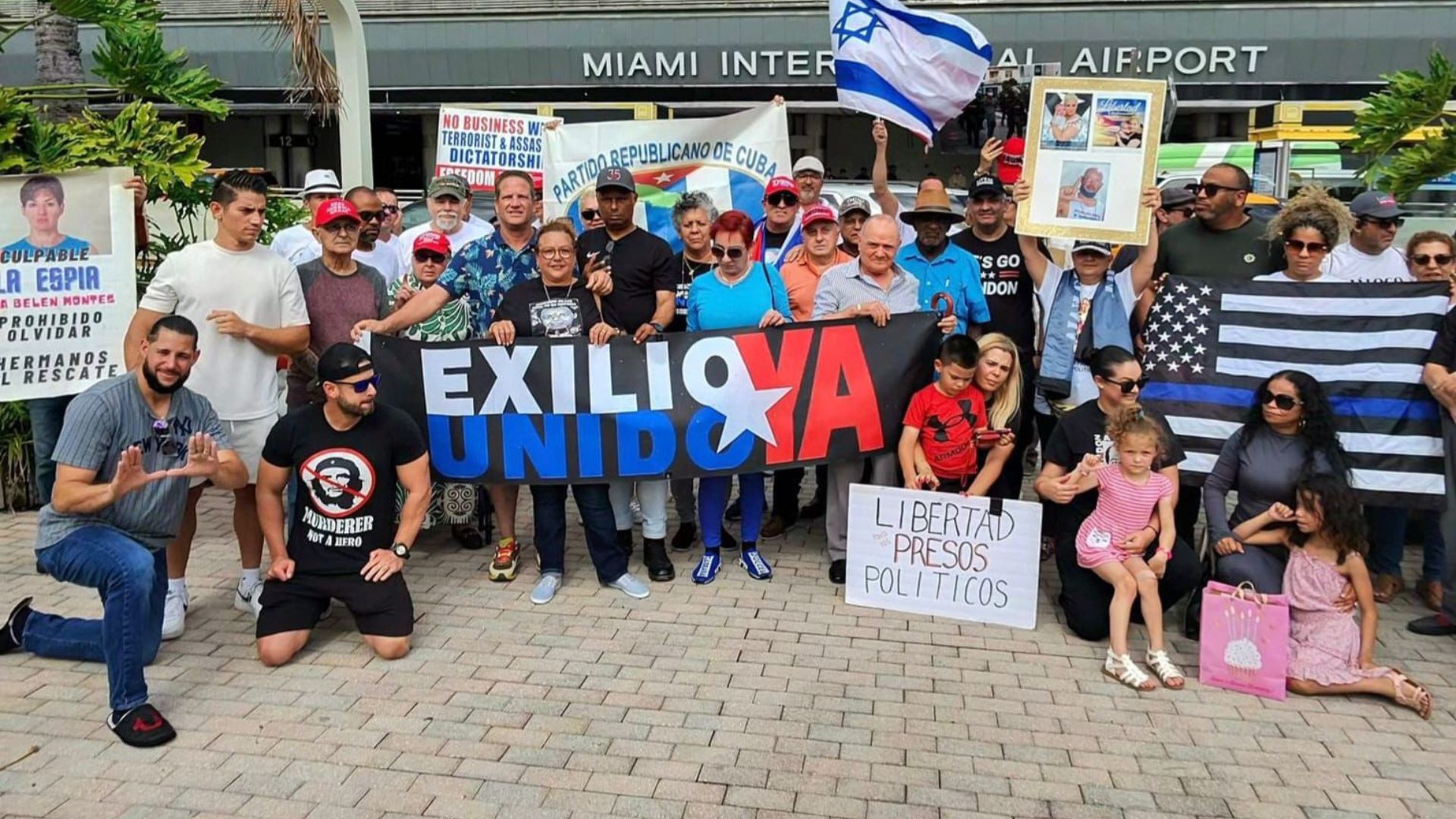 Cubanos se manifestarán en aeropuerto de Miami 